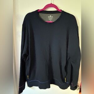 Bombas women’s xl large navy sweatshirt